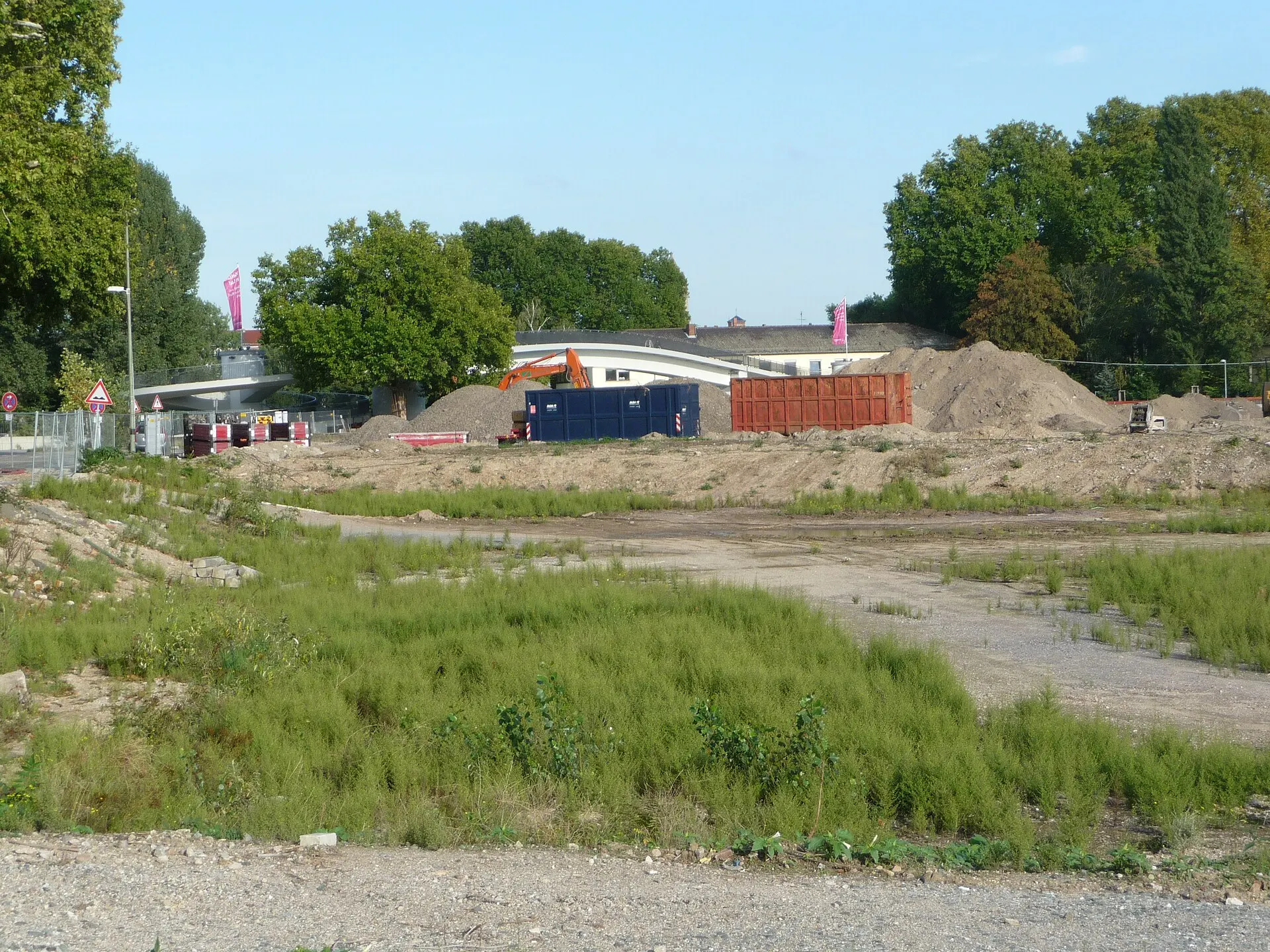 Rheinpromenade in Ludwigshafen am Rhein